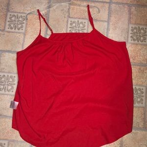 Faded Glory Red Blouse